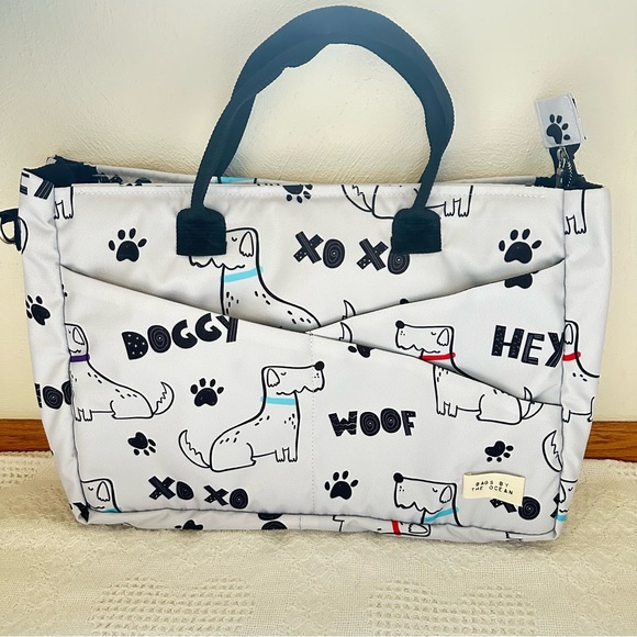 Bags By The Ocean Multipurpose Tote Bag Case With Dog Theme - Picture 2 of 12